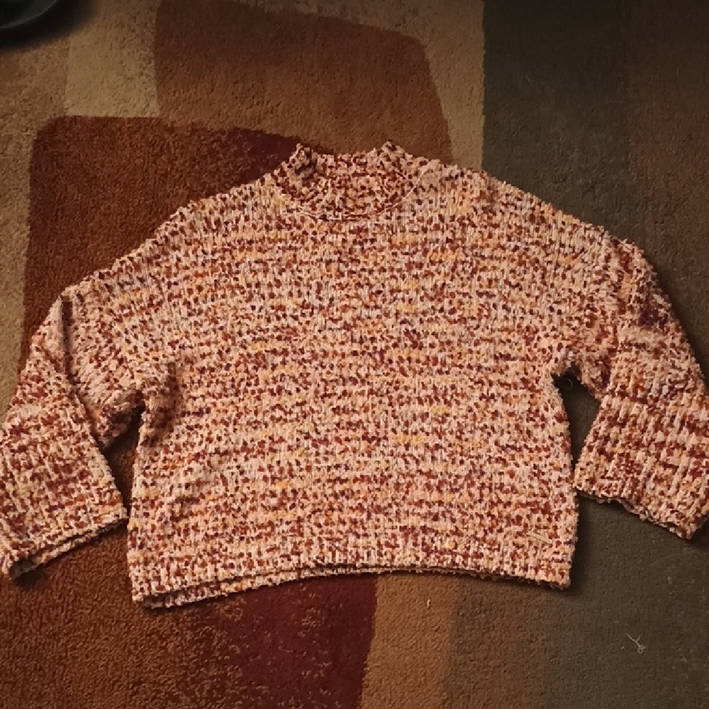 Marc New York Multicolor Cowl Neck Sweater